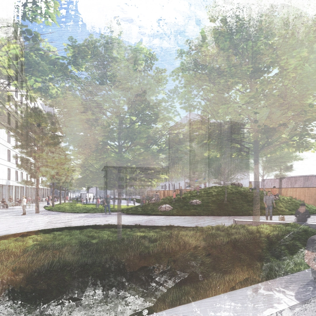 Central Quay Glasgow Drawing 2